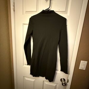 Fashion Nova Black Long Sleeve Dress